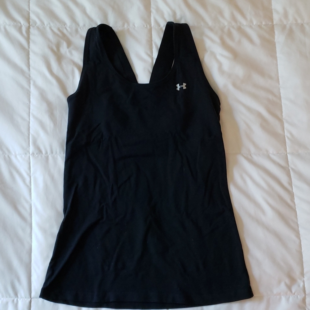 Black Under Armour tank - medium